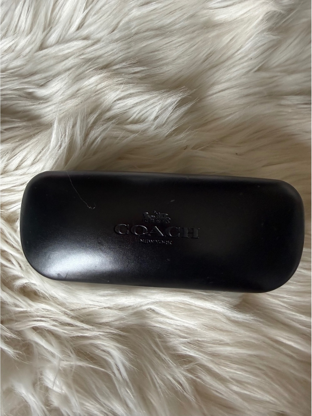 Coach Black Hard Eyeglass Case
